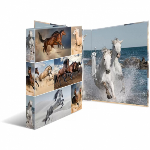 HERMA Ringbuch A4 Pferde 2D