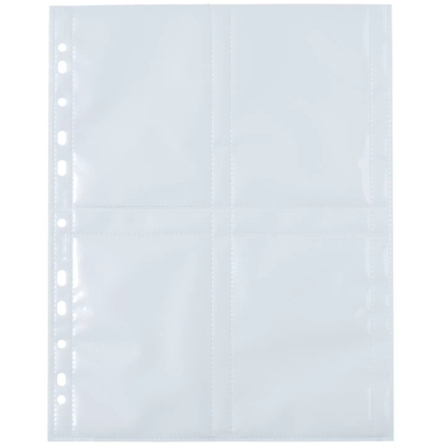 HERMA Fotosichthüllen 90 x 130 mm hoch weiß 250 Hüllen