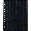 HERMA Fotosichthüllen 90 x 130 mm quer schwarz 10 Hüllen