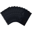 HERMA Fotosichthüllen 100 x 150 mm hoch schwarz 10 Hüllen