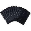 HERMA Fotosichthüllen 100 x 150 mm quer schwarz 10 Hüllen