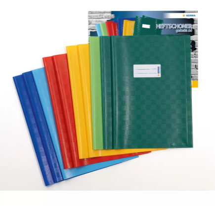 HERMA Heftschoner 10er Set A4 gedeckt (6 Farben)