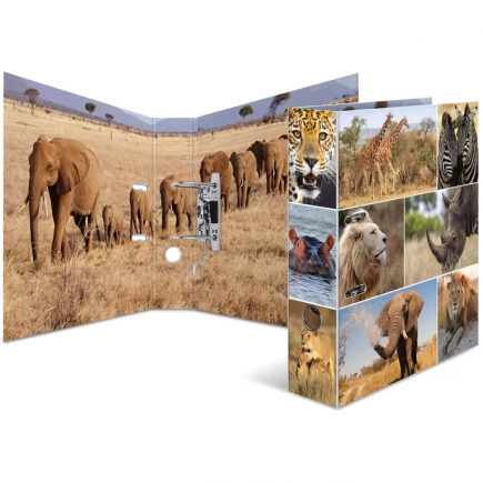 HERMA Ordner A4 Afrika Tiere