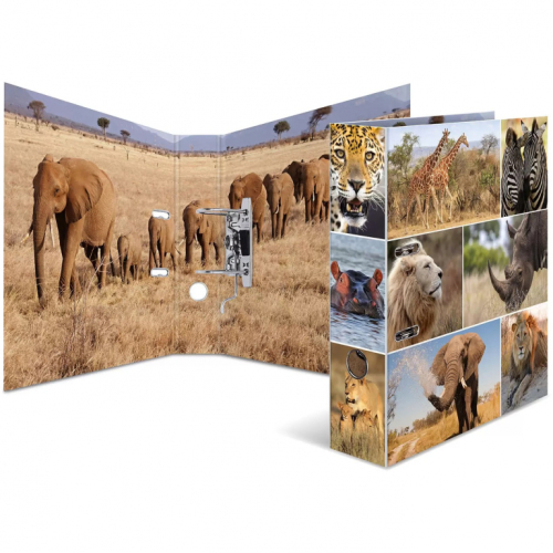 HERMA Ordner A4 Afrika Tiere