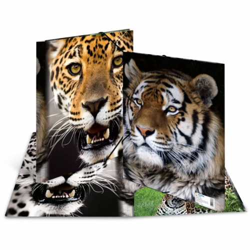 HERMA Sammelmappe A4 Leopard Polypropylen