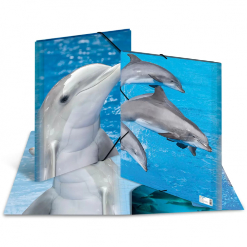 HERMA Sammelmappe A3 Delfin Polypropylen