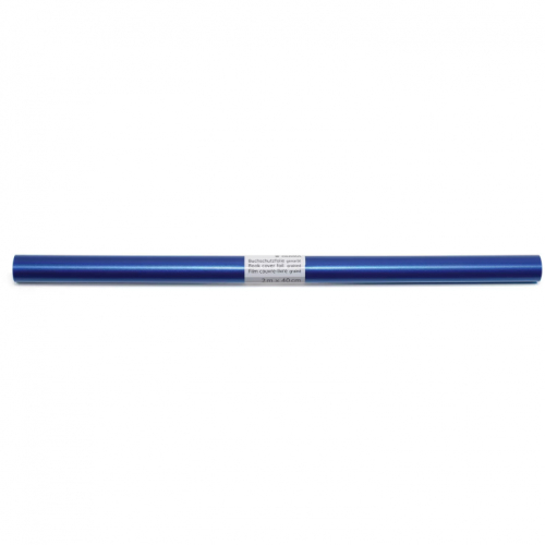 HERMA Buchschutzfolie blau 2 m 1 Rolle