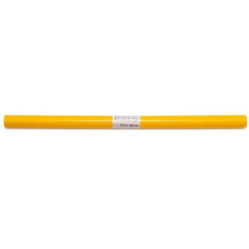 HERMA Buchschutzfolie gelb 2 m 1 Rolle
