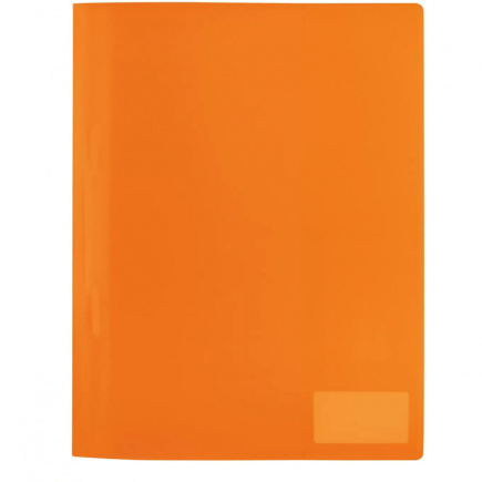 HERMA Schnellhefter A4 orange transluzent PP 3St.