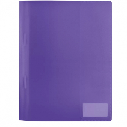 HERMA Schnellhefter A4 violett transluzent PP 3St.