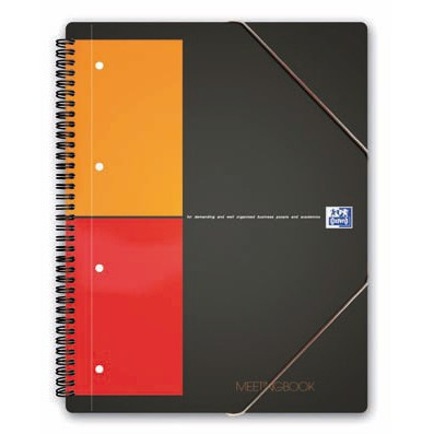 Oxford International Meetingbook A4+ kariert 5 mm