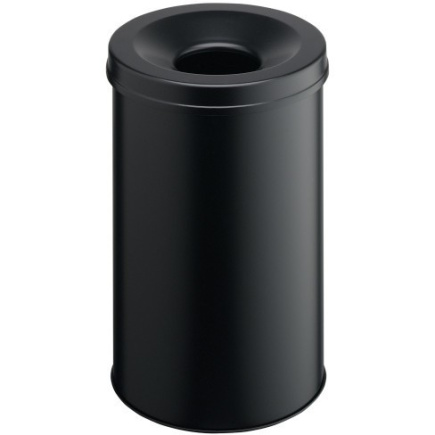 DURABLE Papierkorb Safe rund 30 Liter schwarz