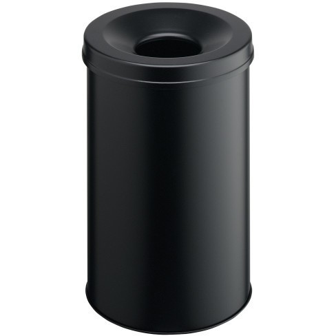 DURABLE Papierkorb Safe rund 30 Liter schwarz