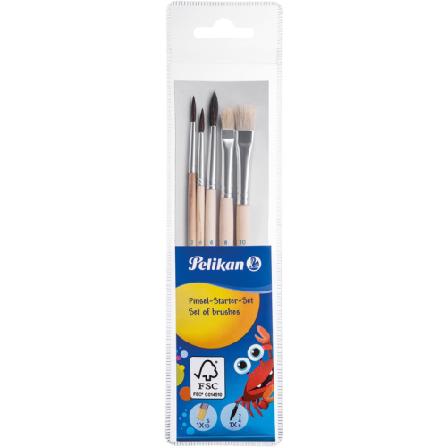 Pelikan Pinsel Pi5/SB Starter Set 5er
