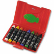 Pelikan Wachsmalstifte 665/8WF Rund wasserf. 8er Box