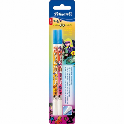 Pelikan Tintenlöscher Super-Sheriff 258M multi 2er Blister