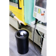 DURABLE Papierkorb Safe rund 60 Liter schwarz