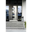 DURABLE Papierkorb Safe mit Ascher rund silber