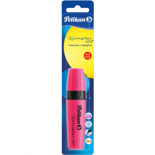 Pelikan Textmarker 490/B Leuchtrosa 1 ST Blister