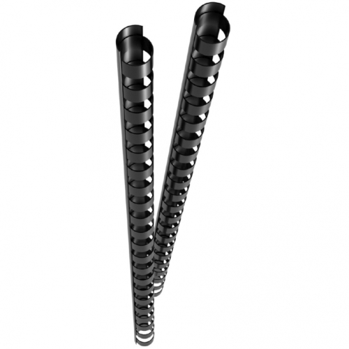 GENIE Spiralbinderücken 8mm schwarz 25 Stk