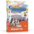 Peach Electric Airbrush Spray Painting Set. PO150