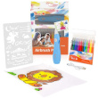 Peach Electric Airbrush Spray Painting Set. PO150