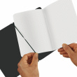 Herlitz Notizheft flex A6 40 Bl. Lederoptik FSC Mix taupe