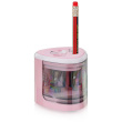 Peach Elektrischer Stiftspitzer PO102 universal pink