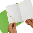 Herlitz Notizheft my.book flex A5 PP 40Bl. kariert hellgrün