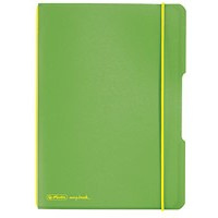 Herlitz Notizheft my.book flex A5 PP 40Bl. kariert hellgrün