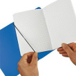 Herlitz Notizheft my.book flex A6 PP 40Bl. kariert blau