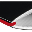 Herlitz Notizheft my.book flex A6 PP 40Bl. kariert schwarz