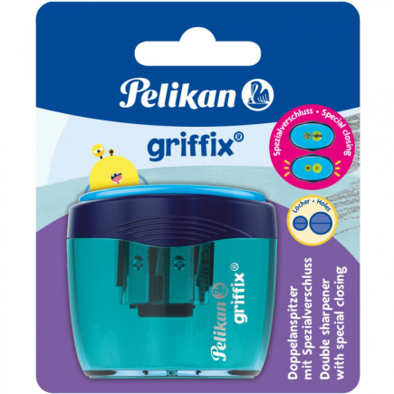 Pelikan Doppeldosenanspitzer griffix Blau 1 ST