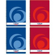Herlitz Collegeblock A4 80 Bl kar Rand links