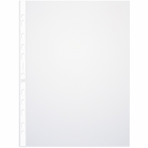 Oxford Prospekthüllen Standard A4 PP 009 mm glasklar 100Stk