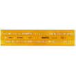ARISTO Schriftschablone gerade 5 mm ISO 3098-1/DIN 6776