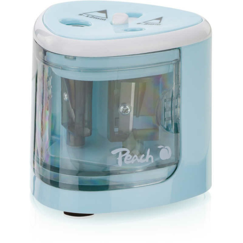 Peach Elektrischer Stiftspitzer PO102 universal blau