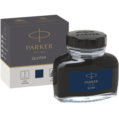 PARKER Tintenflacon QUINK Schwarz-Blau 57ml
