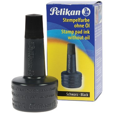 Pelikan Stempelfarbe schwarz 4 K 28 ml Verstreicherflasche