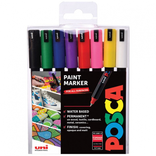 POSCA Marker UNI PC-1MR 8er Set