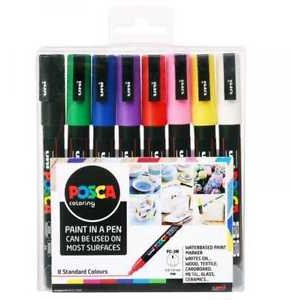 POSCA Marker UNI PC-1MR 8er Set Pastell