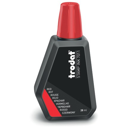 trodat Stempelfarbe rot 28ML 7011/SB