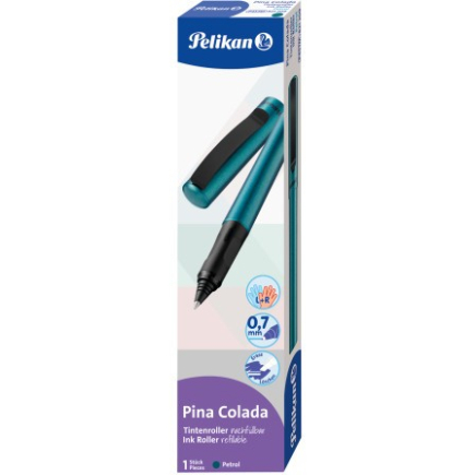 Pelikan Tintenroller Pina Colada petrol +1 Tintenpatrone Faltschachtel
