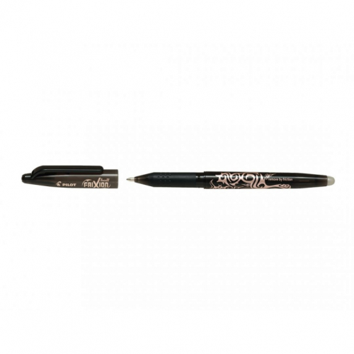 PILOT FRIXION Tintenroller 0.50mm schwarz radierbar Kappe