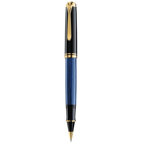 Pelikan Tintenroller R400 Schwarz-Blau Geschenkbox