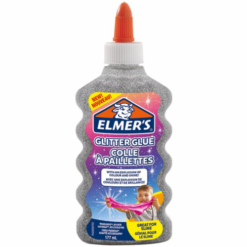 Elmers Glitzerkleber Silber 177ml