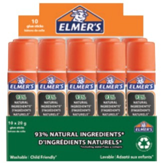 Elmers Klebestift Pure Glue 20G - 10er Faltschachtel