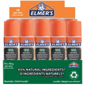 Elmers Klebestift Pure Glue 40G - 10er Faltschachtel