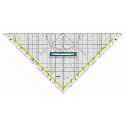 LINEX 2632 Geometrie-Dreieck Hypotenusenlänge 320 mm