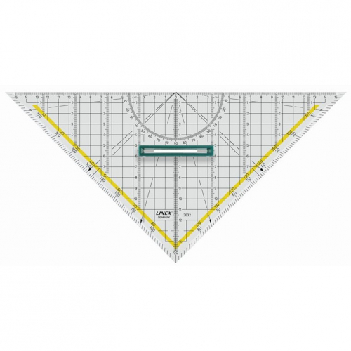 LINEX 2632 Geometrie-Dreieck Hypotenusenlänge 320 mm